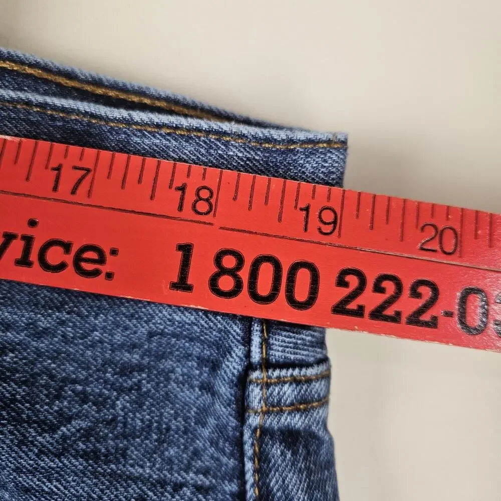 Levi's 501 Jean 38 x 30 Straight Leg Button Fly